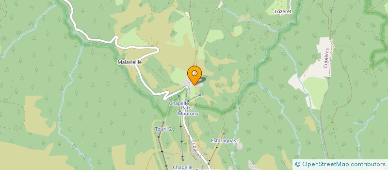 localisation de l'entreprise BVL  CHATEAUNEUF-DE-RANDON