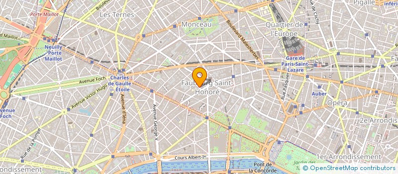 localisation de l'entreprise BVLLM à NEUILLY-SUR-SEINE