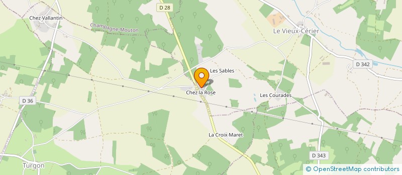 localisation de l'entreprise BVLO à LE VIEUX-CERIER