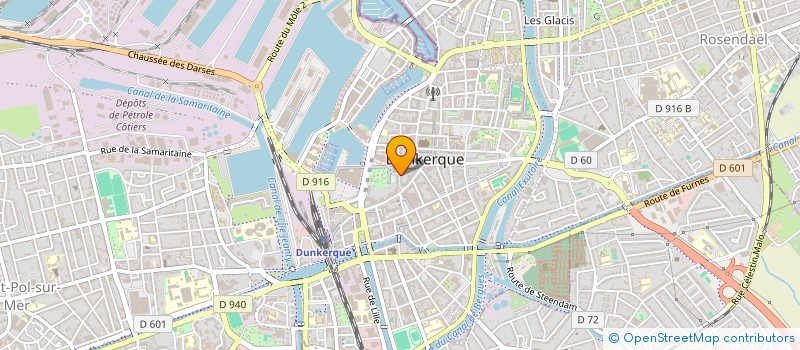 localisation de l'entreprise BVM à DUNKERQUE