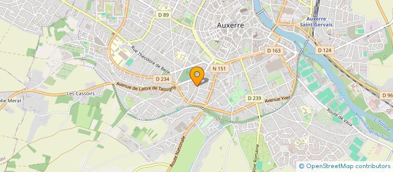 localisation de l'entreprise BVM à SAINT-BRIS-LE-VINEUX