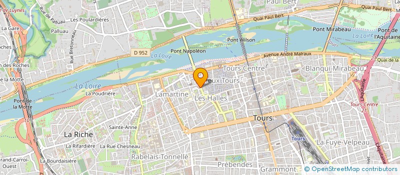 localisation de l'entreprise BVM FERMETURES à TOURS