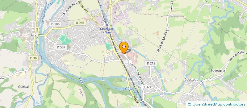 localisation de l'entreprise BVM SOUDAGE  COARRAZE