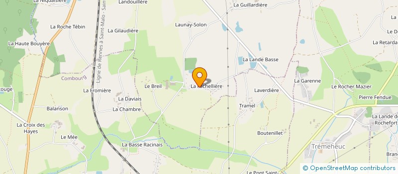 localisation de l'entreprise BVMA  LOURMAIS