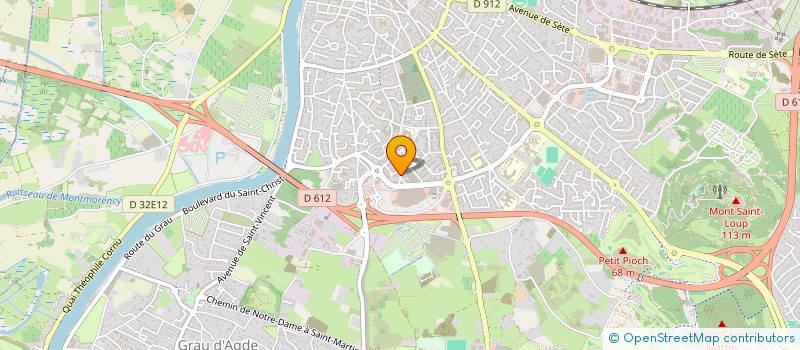 localisation de l'entreprise BVN  AGDE