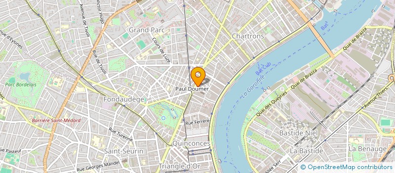 localisation de l'entreprise BVN à BORDEAUX