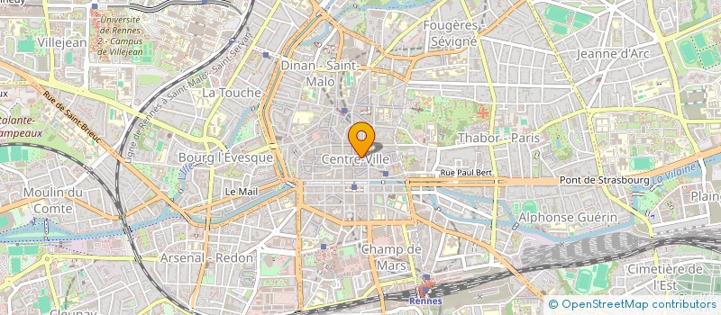 localisation de l'entreprise BVN CONSEIL à RENNES