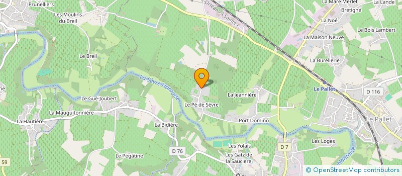 localisation de l'entreprise BVN IMMOBILIER SCI FAMILIALE  LE PALLET