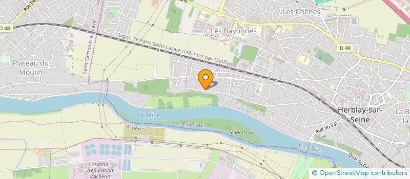 localisation de l'entreprise BVNA CONSEILS  CERGY