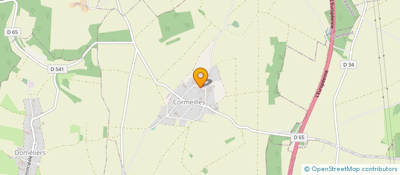 localisation de l'entreprise BVO INVEST  VENDEUIL-CAPLY