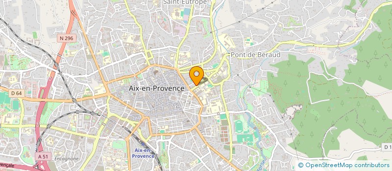localisation de l'entreprise BVP à AIX-EN-PROVENCE