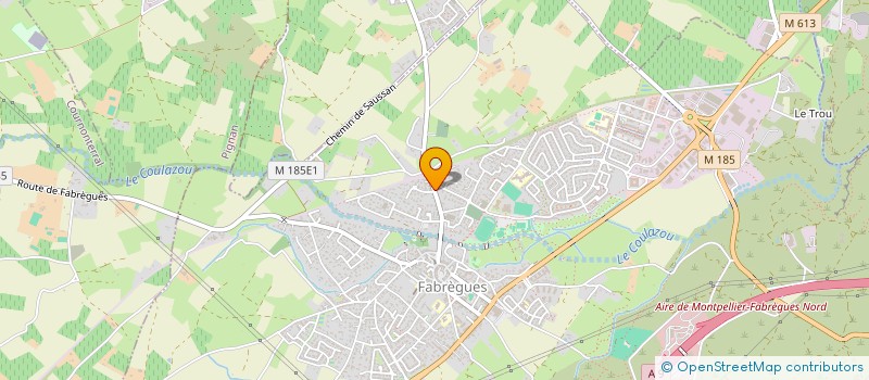 localisation de l'entreprise BVP FRANCE à FABREGUES