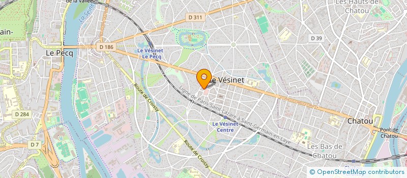 localisation de l'entreprise BVR à LE VESINET