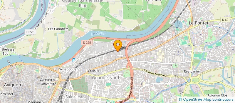 localisation de l'entreprise BVR  AVIGNON