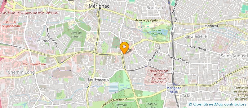 localisation de l'entreprise BVS à MERIGNAC