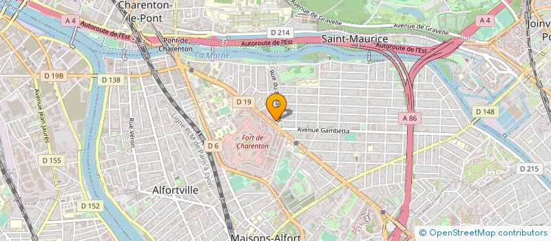 localisation de l'entreprise BVS à MAISONS-ALFORT