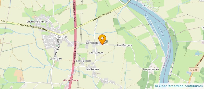 localisation de l'entreprise BVS FONCIER  DRACE