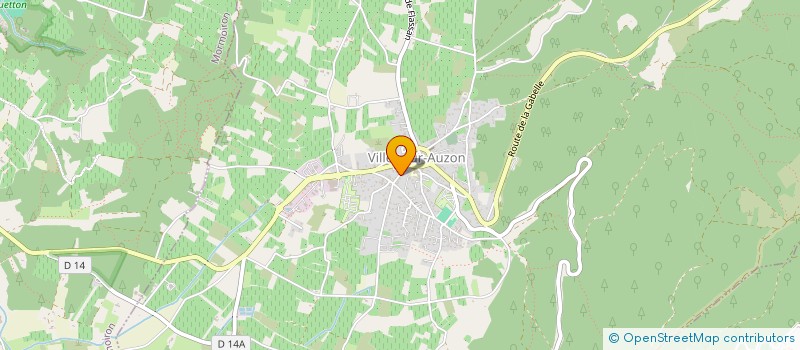 localisation de l'entreprise BVSA  VILLES-SUR-AUZON