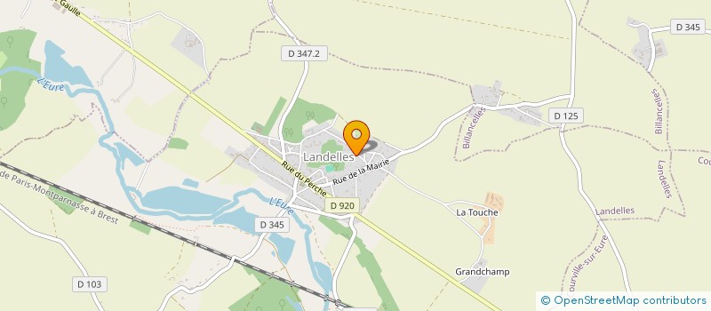 localisation de l'entreprise BVSA HOME à LANDELLES