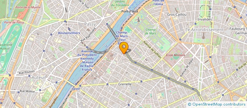 localisation de l'entreprise BVSI  PARIS