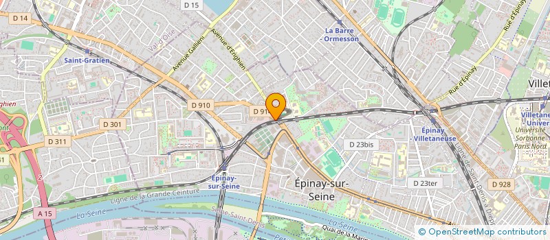 localisation de l'entreprise BVVA AUTOMOBILES à EPINAY-SUR-SEINE