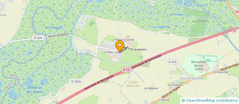 localisation de l'entreprise BVW  SAINT-LAURENT-DE-CONDEL