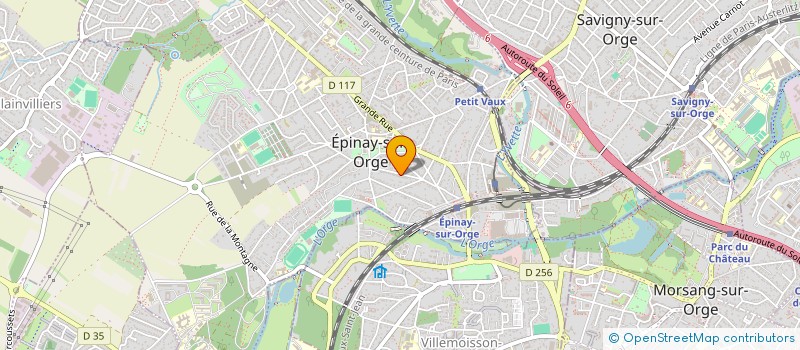 localisation de l'entreprise BW CONSULTING à EPINAY-SUR-ORGE