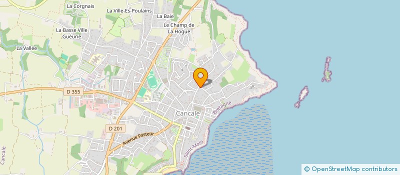 localisation de l'entreprise BW EN LAYE  CANCALE