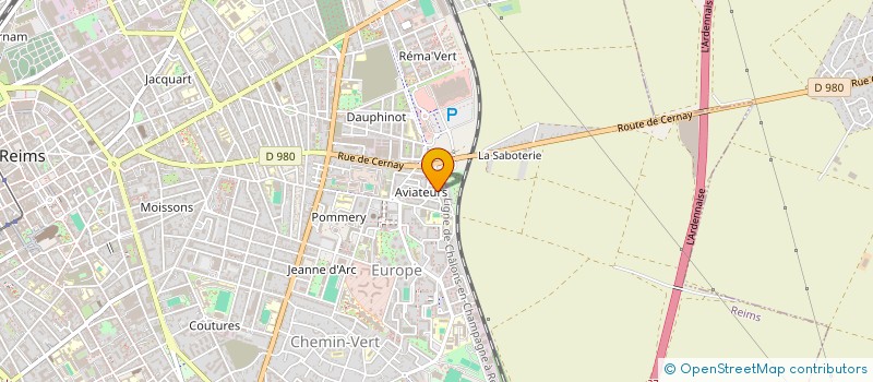 localisation de l'entreprise BW HOLDING  REIMS