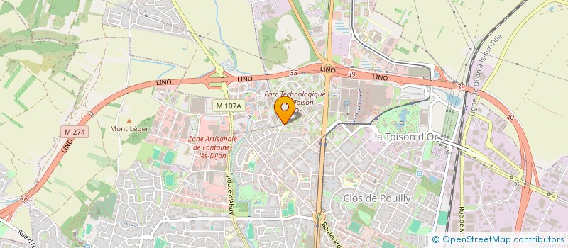 localisation de l'entreprise BW INGENIERIE PATRIMONIALE  DIJON