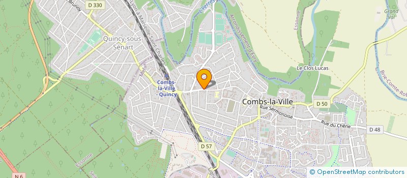 localisation de l'entreprise BW RENOVATION  COMBS-LA-VILLE