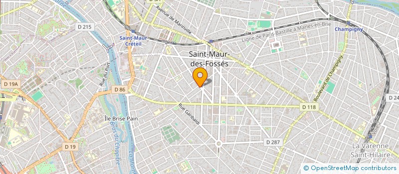 localisation de l'entreprise BWA-2K à CHAMPIGNY-SUR-MARNE