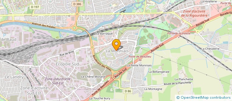 localisation de l'entreprise BWA à CESSON-SEVIGNE