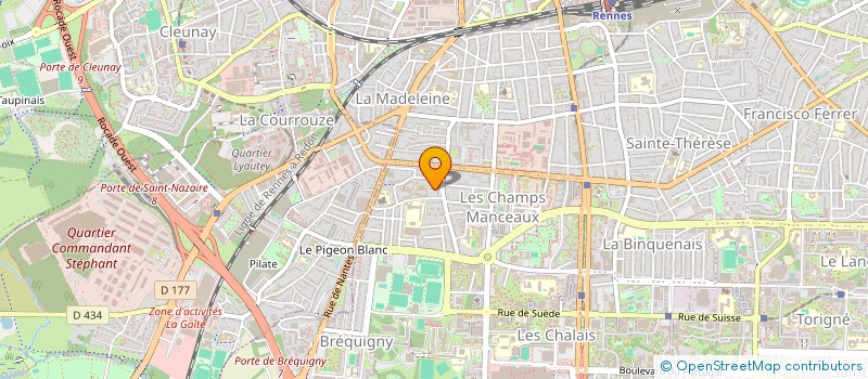 localisation de l'entreprise BWA KAYMAN SOCIAL KLUB  RENNES