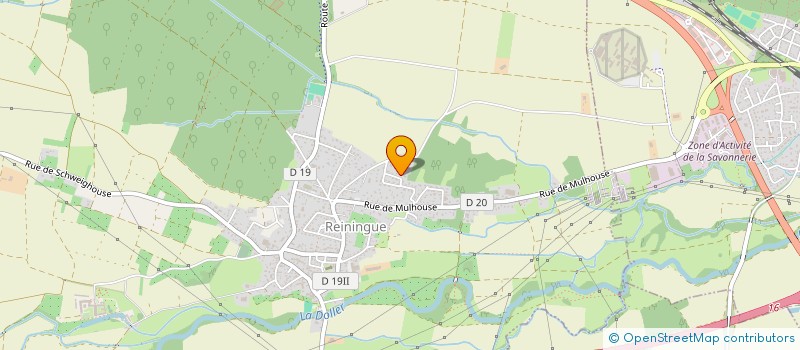 localisation de l'entreprise BWC 4  MULHOUSE