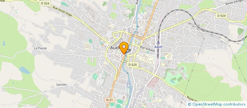 localisation de l'entreprise BWD CONSULTING à AUCH