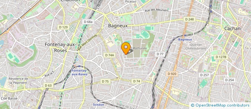 localisation de l'entreprise BWELL CONSULTING à BAGNEUX
