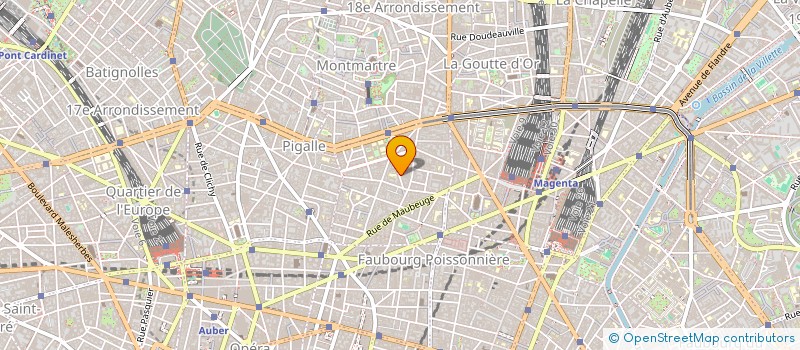 localisation de l'entreprise BWGH  PARIS