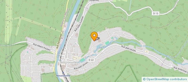 localisation de l'entreprise BWH EXPERT MECANIQUE  NOUZONVILLE