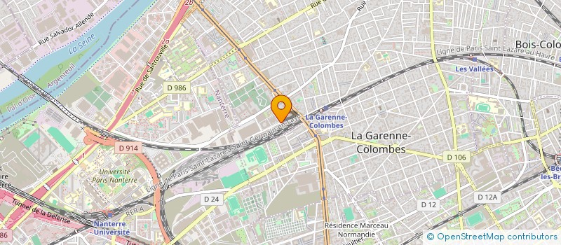 localisation de l'entreprise BWH HOTEL GROUP FRANCE à COLOMBES