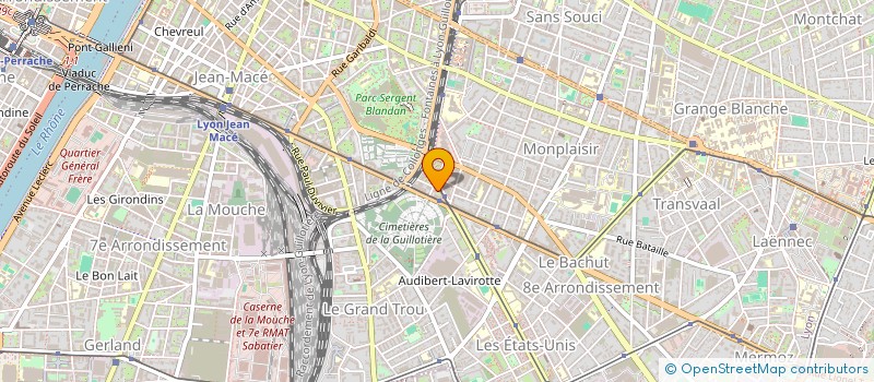 localisation de l'entreprise BWI  LYON