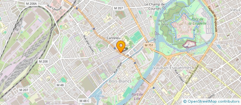 localisation de l'entreprise BWL SARL à LAMBERSART
