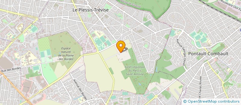 localisation de l'entreprise BWM CONSEIL  PLESSIS TREVISE