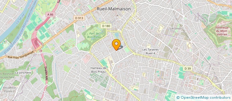 localisation de l'entreprise BWR à RUEIL-MALMAISON