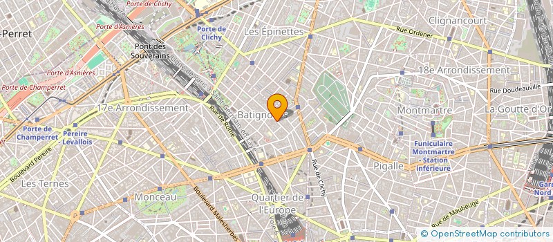 localisation de l'entreprise BWSERVICES  PARIS