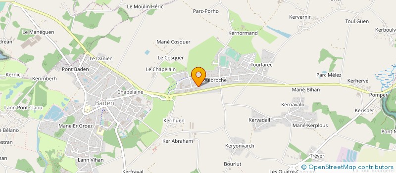 localisation de l'entreprise BWSN  BADEN