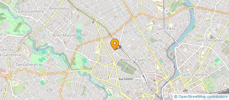 localisation de l'entreprise BWV 988 à NANTES