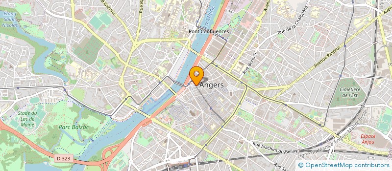 localisation de l'entreprise BX à ANGERS