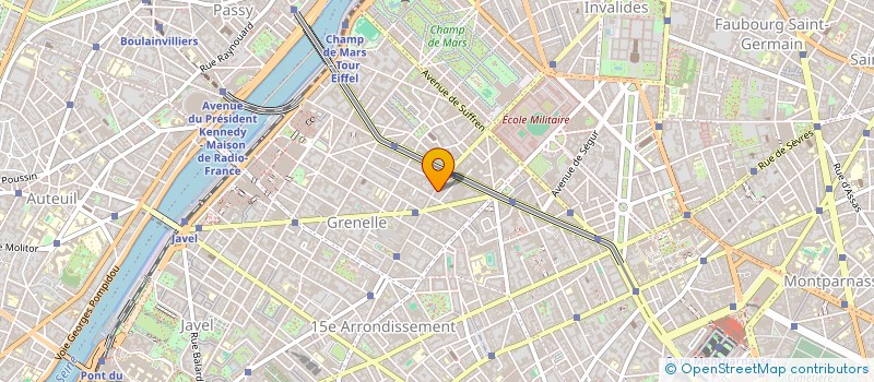 localisation de l'entreprise BX FINANCES  PARIS