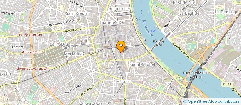localisation de l'entreprise BX FRANCE à BORDEAUX